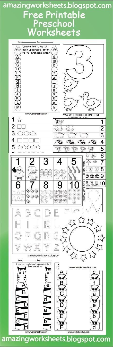 'worksheet' Worksheets daycare tracing alphabet homework worksheet sheets worksheetfun aprendizaje homeschool homeschooling preschoolers matematicas desde