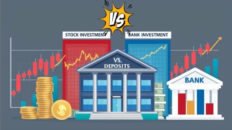 Stock investment or deposits for beginner